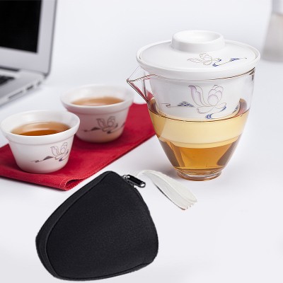 Ceramic Portable Simple Travel Kung Fu Tea Set