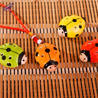 2018 Weian beetle shape 6 Hole Alto C toy ceramic ocarina